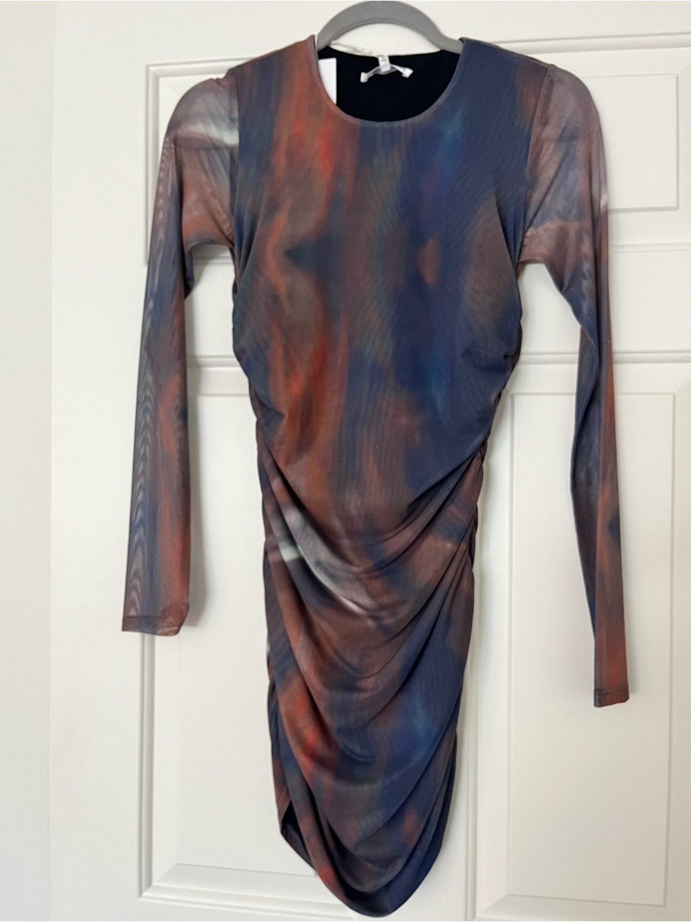 Reformation Tomas Knit Dress Night Vision - Size S